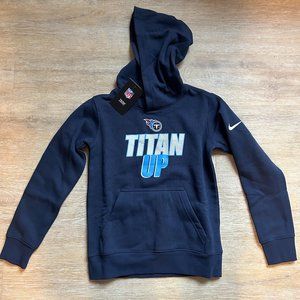 NFL Tennesse Titans Youth Hoodie S 8 Nike BNWT
